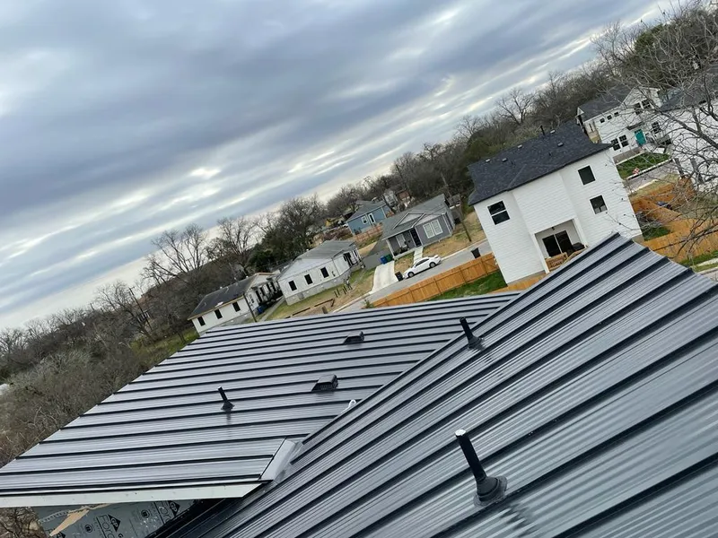Standing seam metal roof panels with vents for Skylight Repair in American Fork